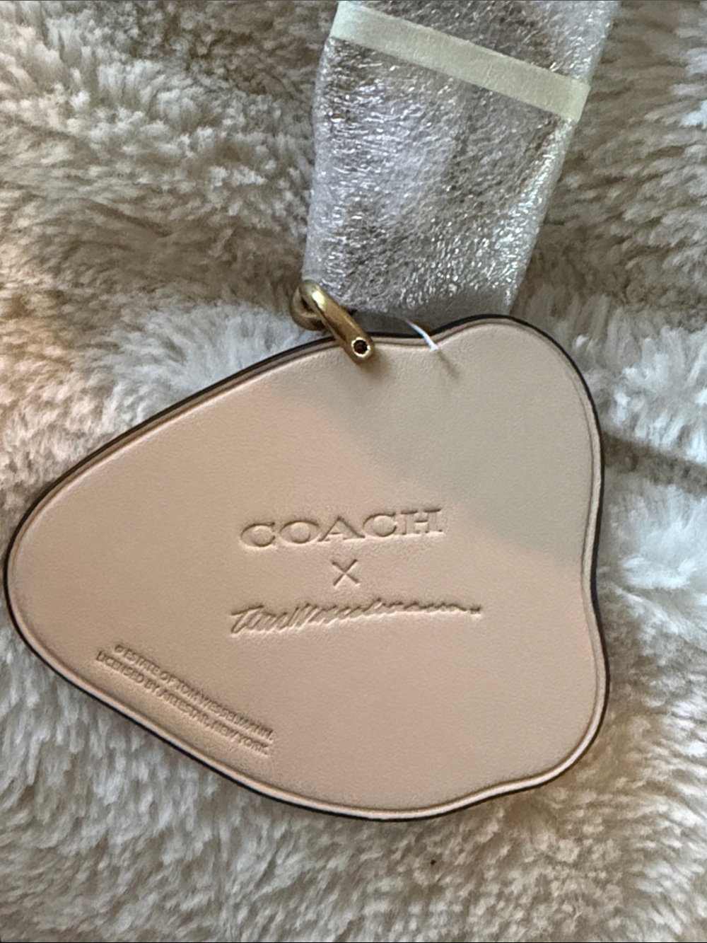 NEW with tags - COACH X TOM WESSELMANN LIPS BAG CHARM KEY FOB - Picture 4 of 4